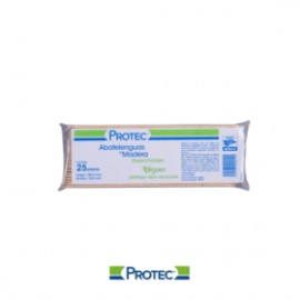 Abatelenguas de Madera Bolsa con 25 piezas – PROTEC