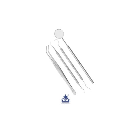 Kit Basico 1X4 Hexagonal en Acero Inoxidable – 6B Invent Germany
