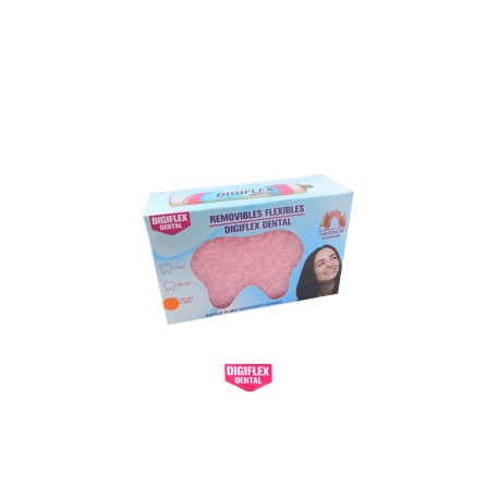 Removibles Flexibles Digiflex Dental 1/2kg – 3 tonos – Incluye 8 tubos.
