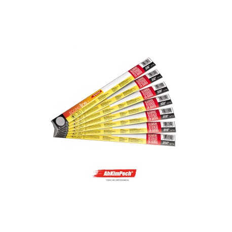 Alambre Redondo en Barra Econoline 10pz. – Calibres .014 – .040