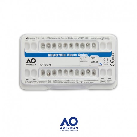 Brackets Mini Roth .022 juego – American Orthodontics