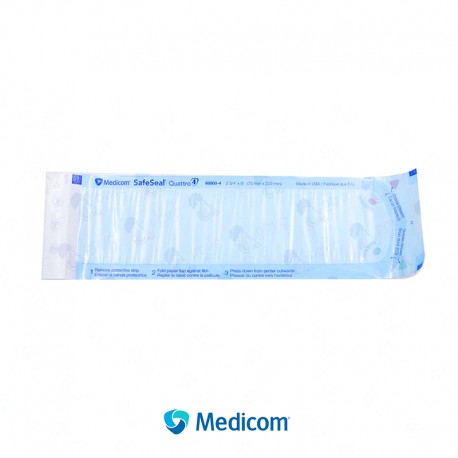 Bolsa para Esterilizar 2 3/4 X 9  con 200pz. – Medicom