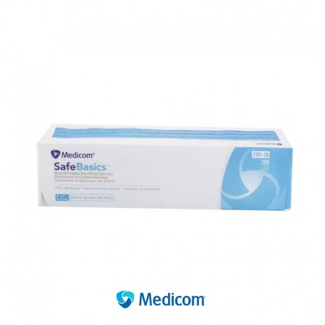 Gasas Paquete con 200 pz. Medicom