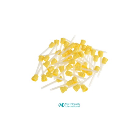 Puntas mezcladoras amarillas dental desechables – Premium Plus