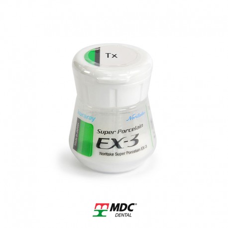 Noritake Super EX-3 Translucida Porcelana Tonos TX – OBA – 10gr.,Porcelana A1 Ceramco 3 Dentina – 10 gr.,Porcelana A2 Ceramco 3