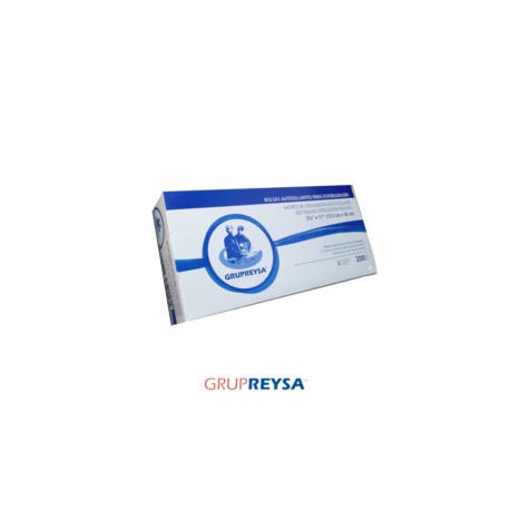 Caja de Bolsas para Esterilizar 5 1/4 x 11 (135mm x 280mm) – 200pz