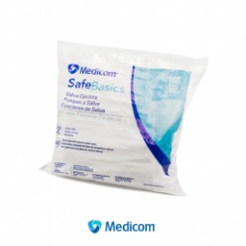 Caja de Cubrebocas Lila con 50pz. – Medicom,Gorro de Amarre con 100pz. – Genérico,Bolsa para Esterilizar 2 3/4 x 15 con 200pz. 