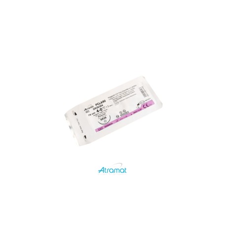 4-0 Sutura Absorvible PGLA90 Atramat Polyglactin – 70cm
